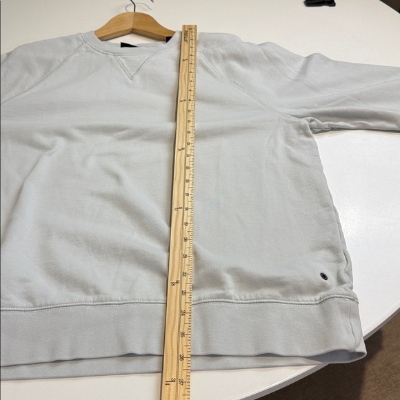 Strellson Light Gray Pima Cotton Top Size XL - Picture 6 of 8